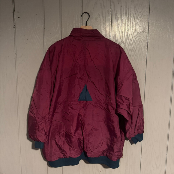 Vintage 1990s Current Seen Reversible Coat — Colorblock - Picture 4 of 4